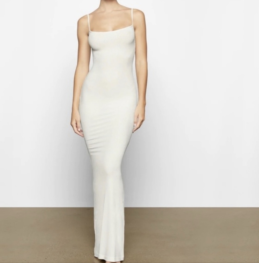 SKIMS Soft Lounge Long Slip Dress